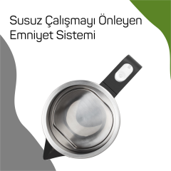 Arzum AR3129 Deminde Çay Makinesi Çaycı - Inox